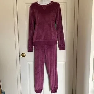 Honeydew Women's Super Soft Fleece Lounge Set - 2 Piece Pajama Pants & Top